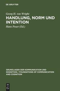 Vorderes Coverbild Handlung, Norm und Intention