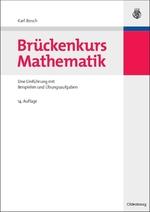 Vorderes Coverbild Brückenkurs Mathematik