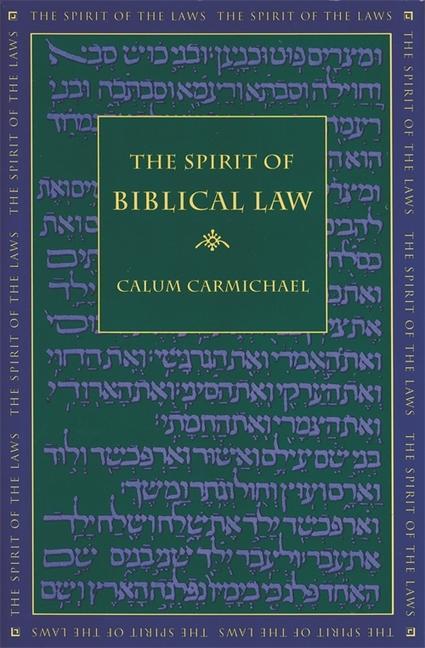 Vorderes Coverbild The Spirit of Biblical Law