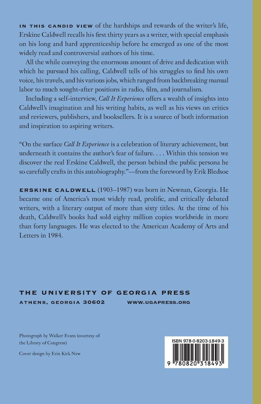 Rückseitencover Call It Experience