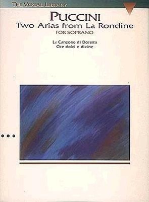 Vorderes Coverbild Puccini: Two Arias from La Rondine: The Vocal Library