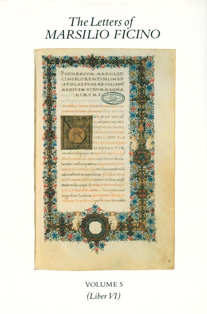 Vorderes Coverbild The Letters of Marsilio Ficino: Volume 5