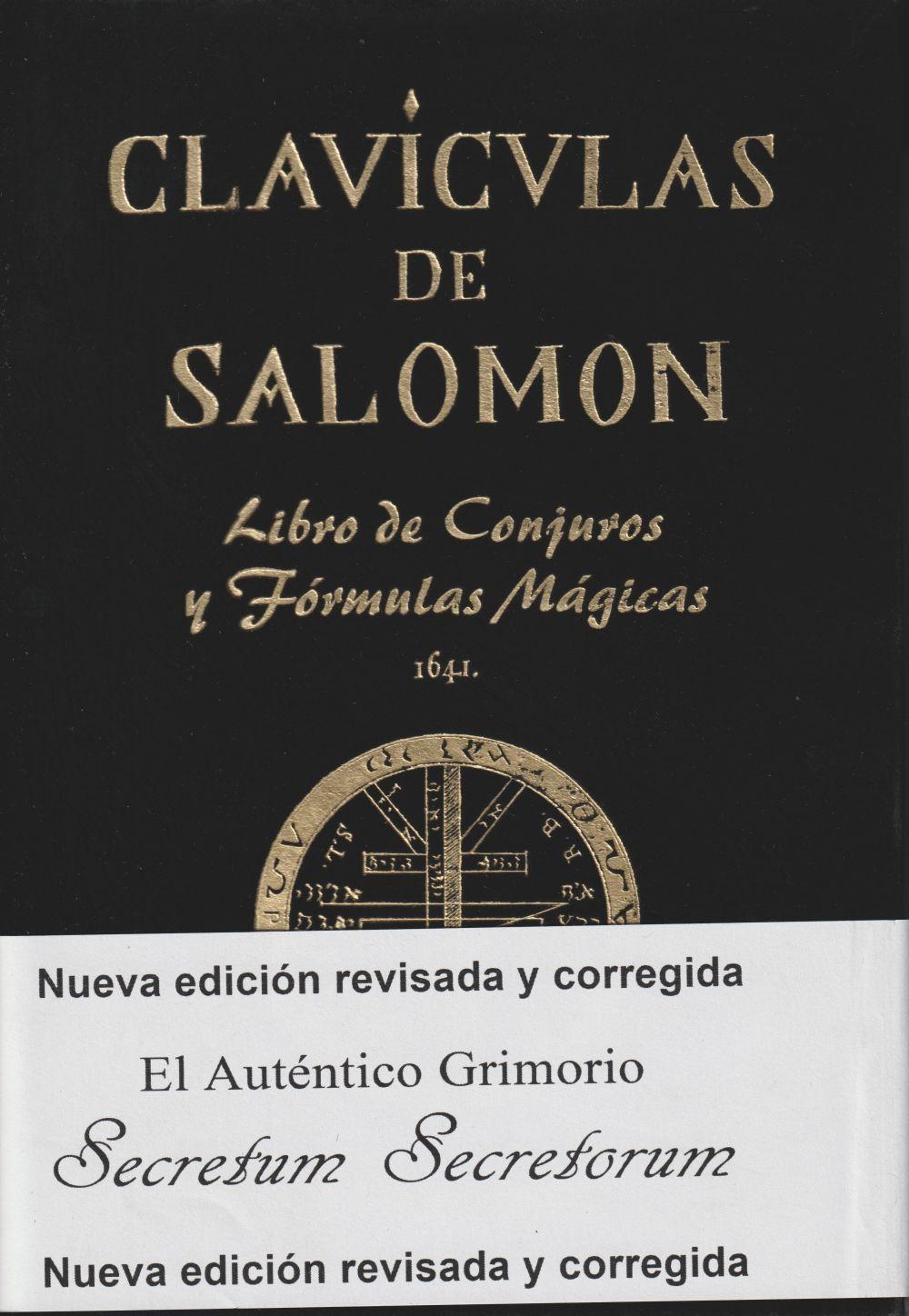 Vorderes Coverbild Clavículas de Salomón : libro de conjuros y fórmulas mágicas