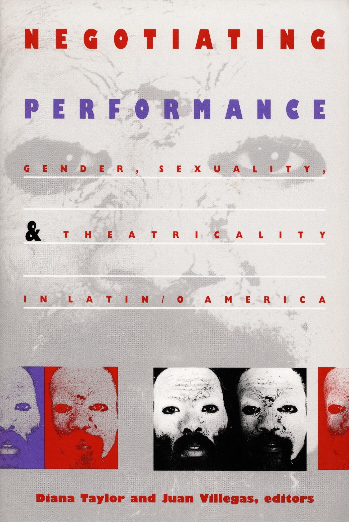 Vorderes Coverbild Negotiating Performance