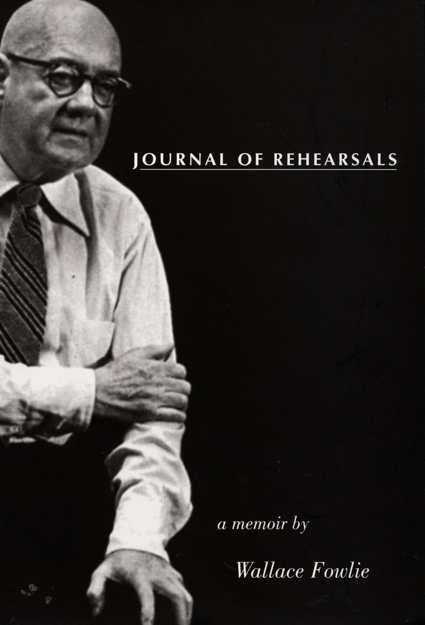 Vorderes Coverbild Journal of Rehearsals