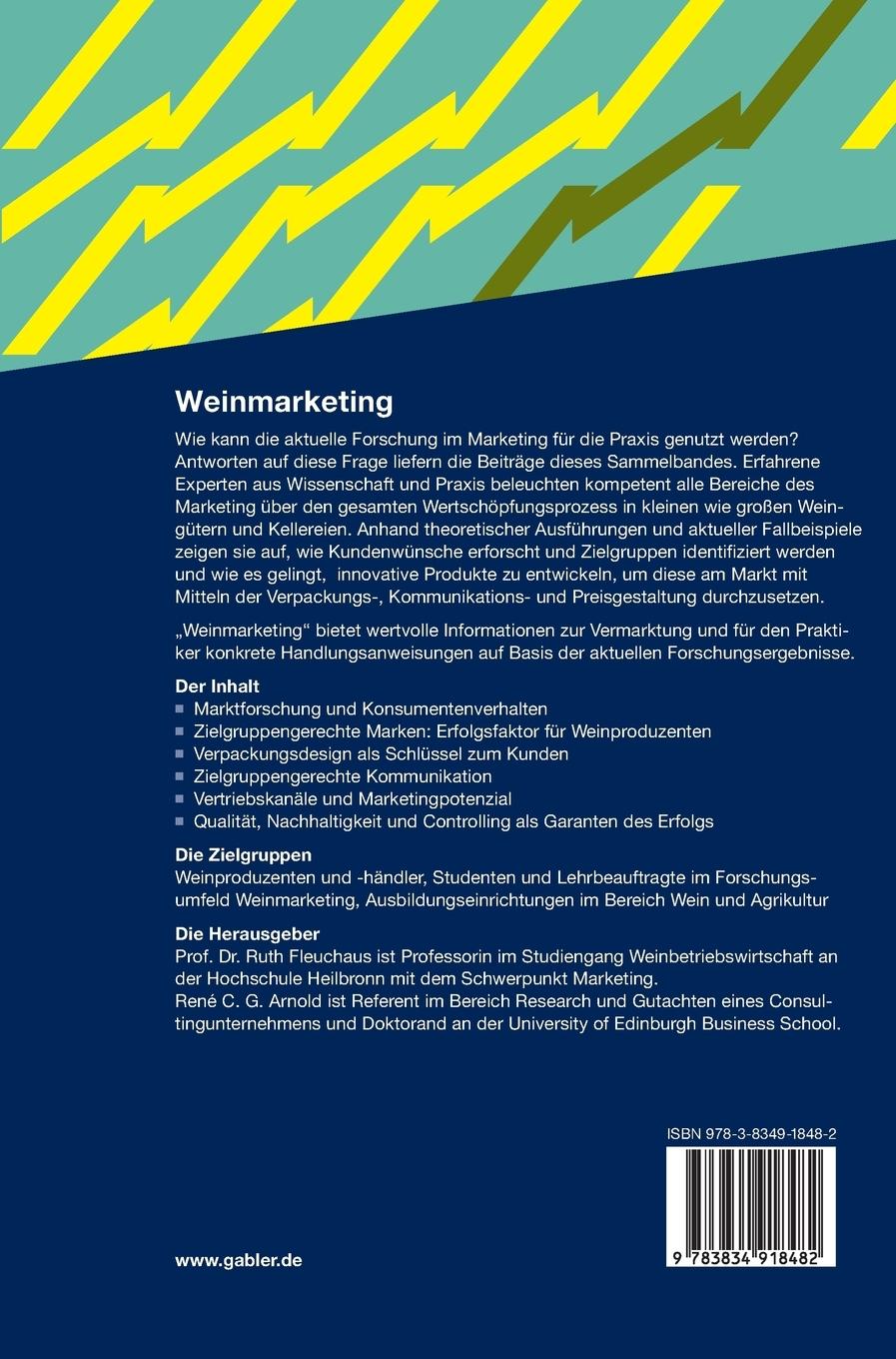 Rückseitencover Weinmarketing