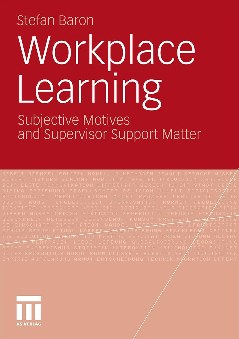 Vorderes Coverbild Workplace Learning