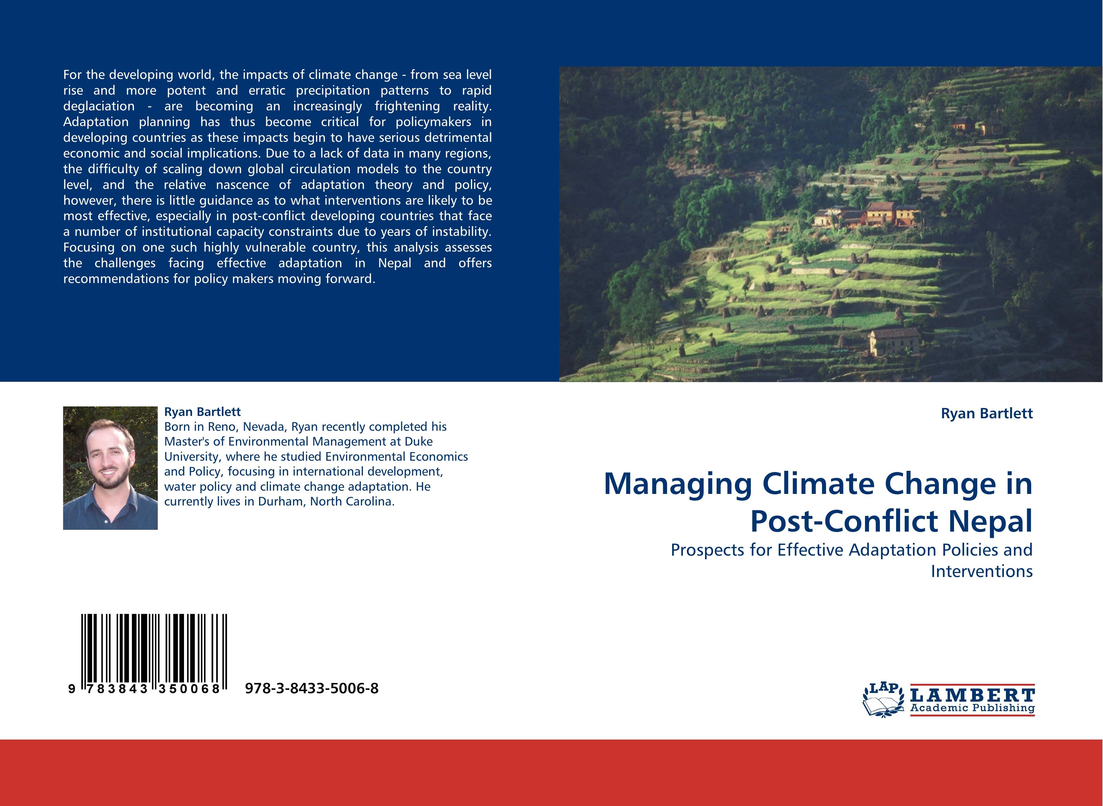 Vorderes Coverbild Managing Climate Change in Post-Conflict Nepal