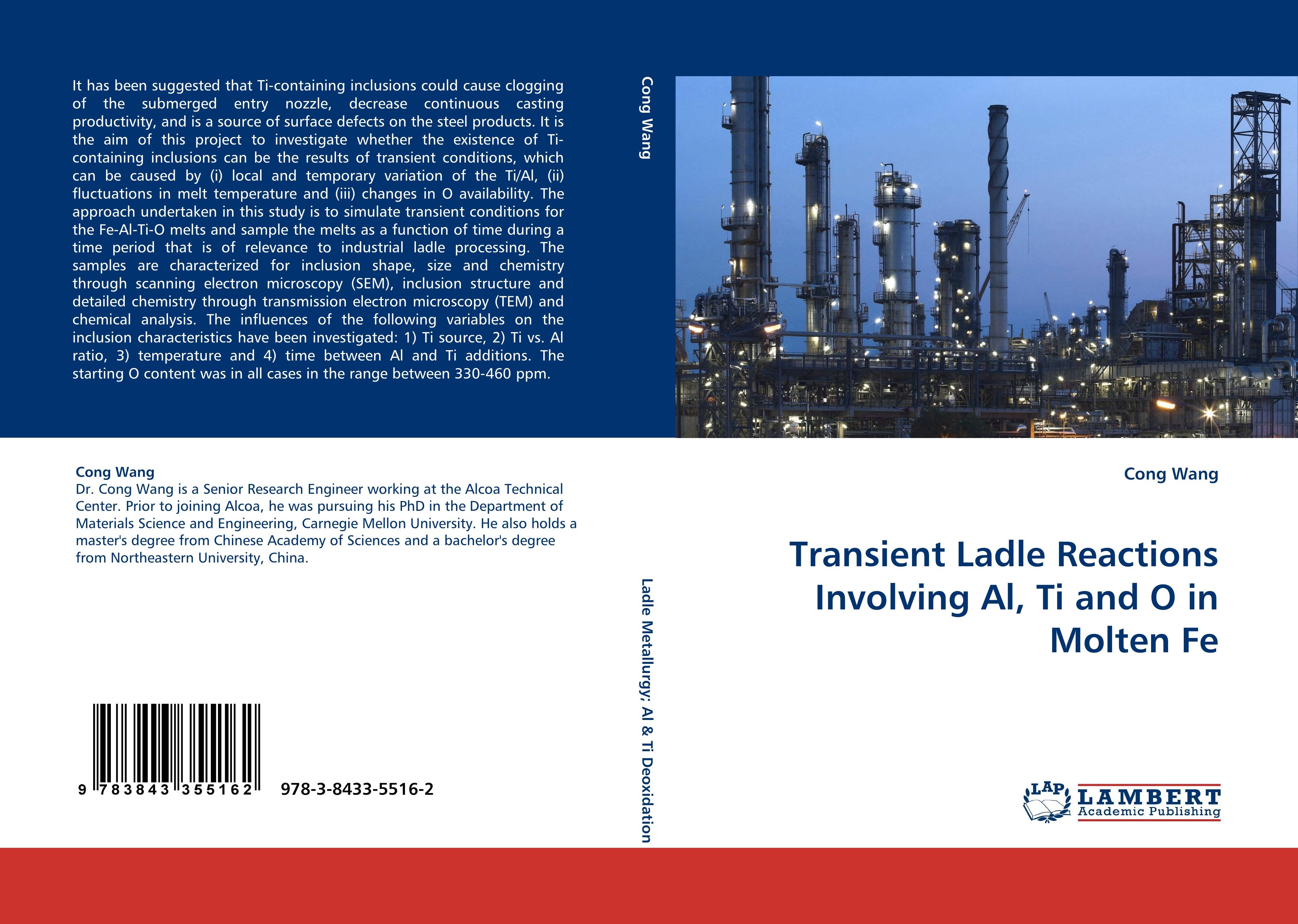 Vorderes Coverbild Transient Ladle Reactions Involving Al, Ti and O in Molten Fe