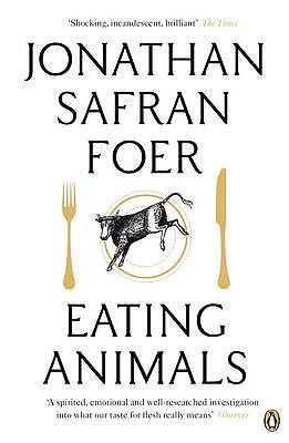 Vorderes Coverbild Eating Animals. Jonathan Safran Foer