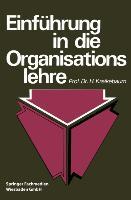 Vorderes Coverbild Einführung in die Organisationslehre