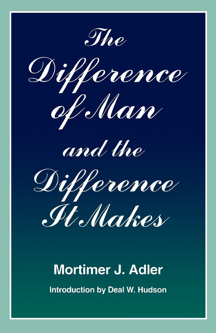 Vorderes Coverbild Difference of Man and the Difference It Makes