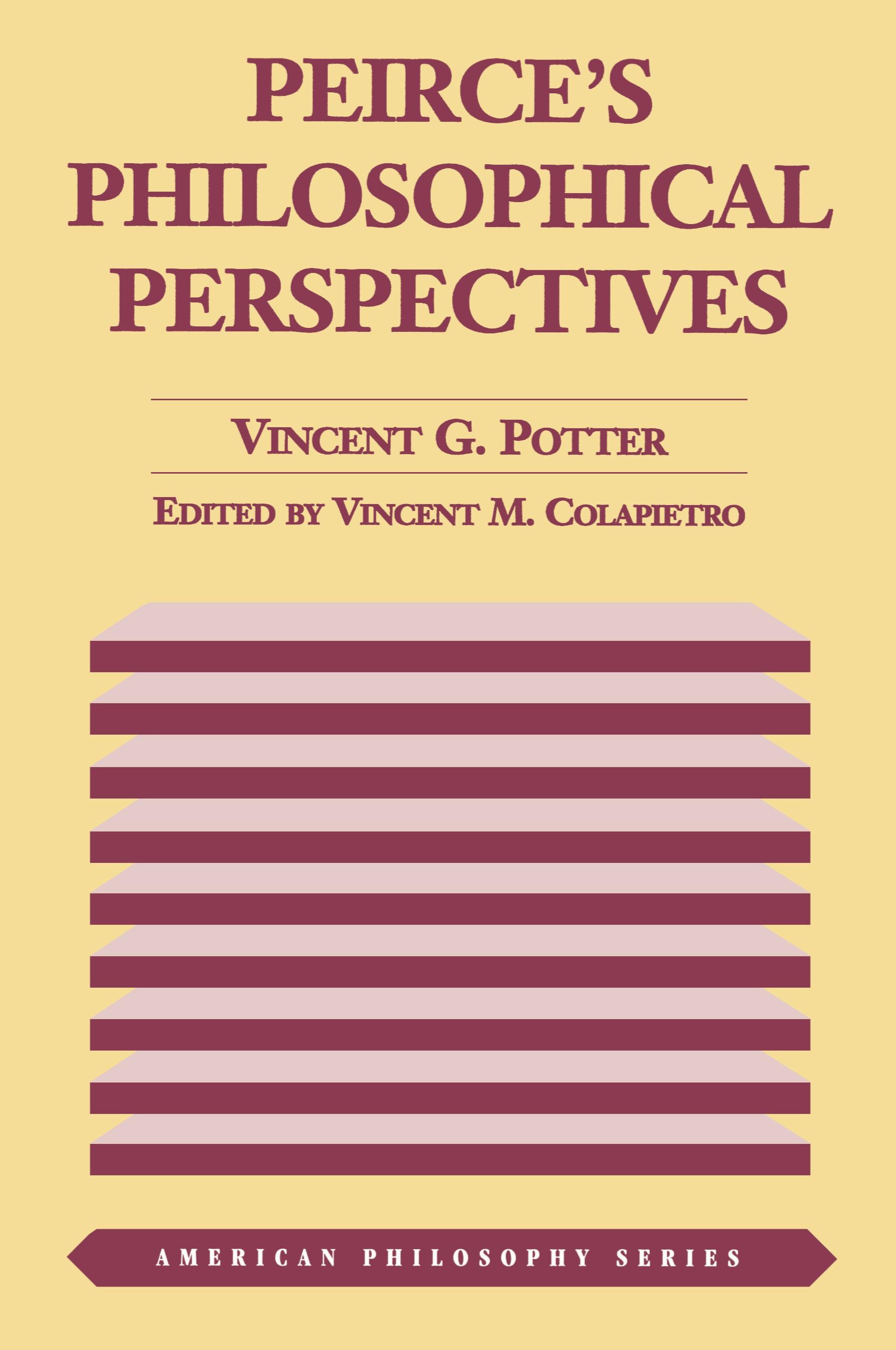 Vorderes Coverbild Peirce's Philosophical Perspectives