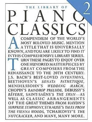Vorderes Coverbild The Library Of Piano Classics Book 2