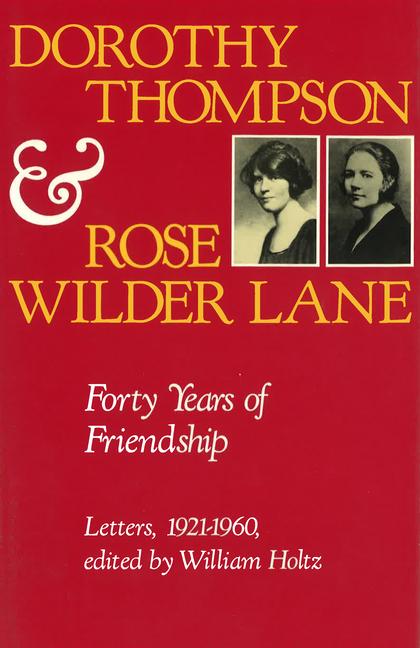 Vorderes Coverbild Dorothy Thompson and Rose Wilder Lane
