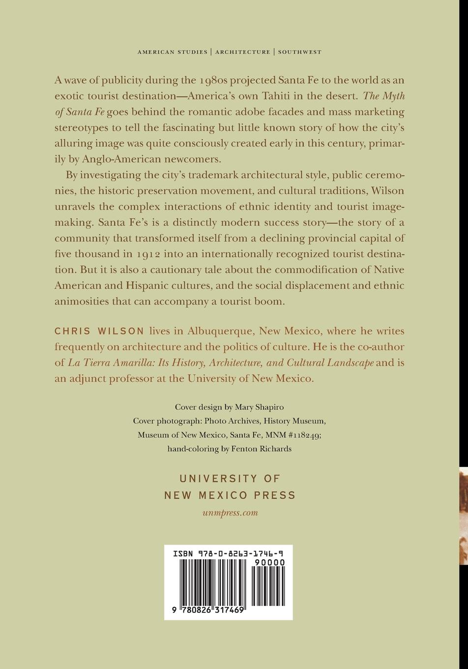 Rückseitencover Myth of Santa Fe