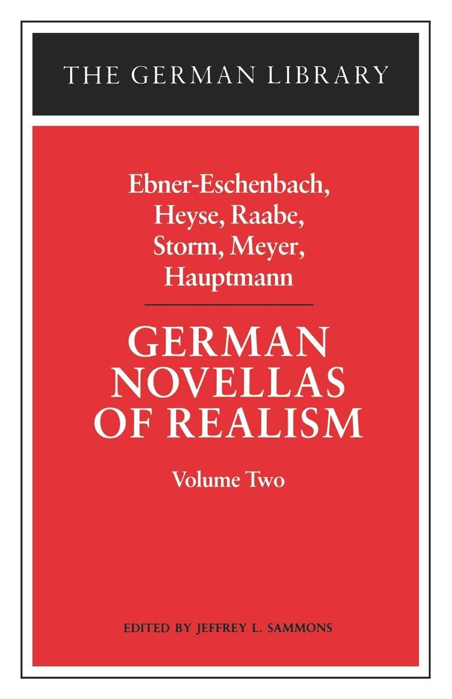 Vorderes Coverbild German Novellas of Realism