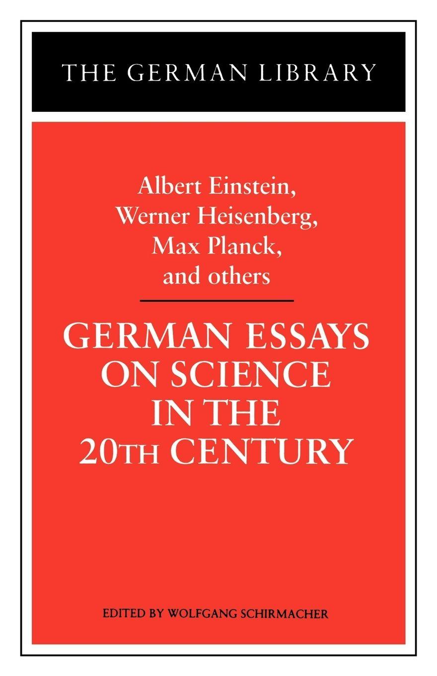 Vorderes Coverbild German Essays on Science in the 20th Century