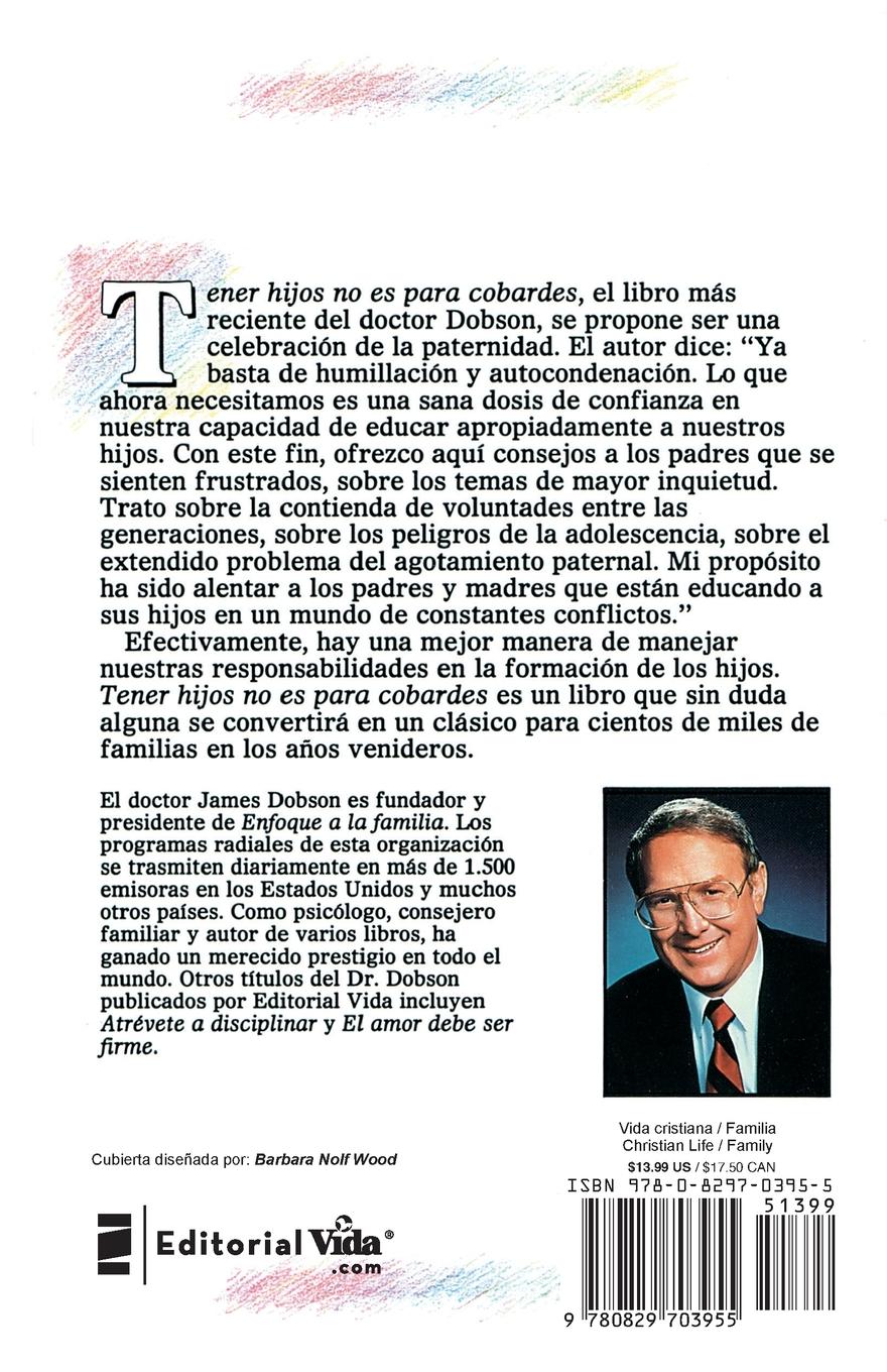 Rückseitencover Tener Hijos No Es Para Cobardes