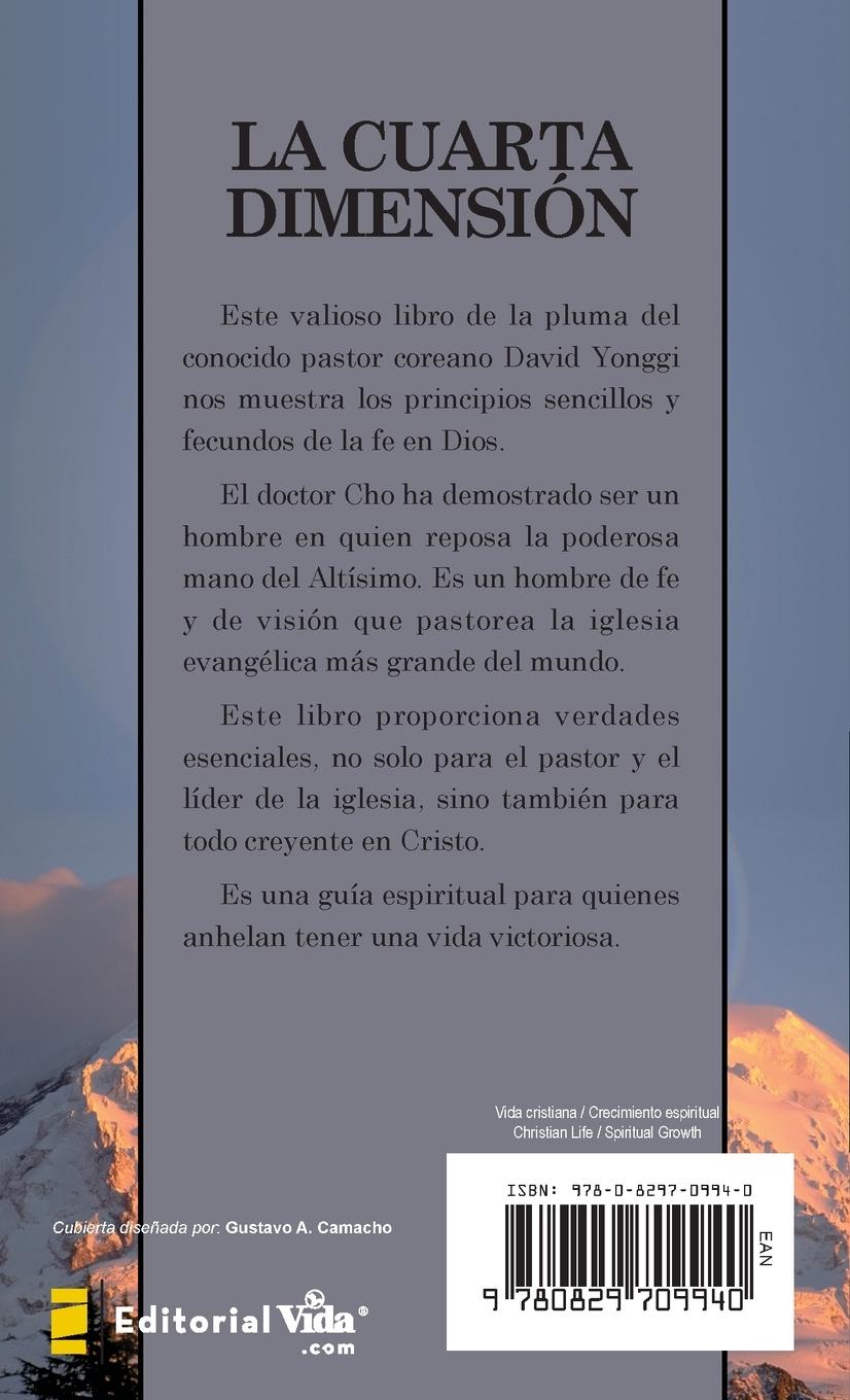 Rückseitencover La cuarta dimensi¿¿n