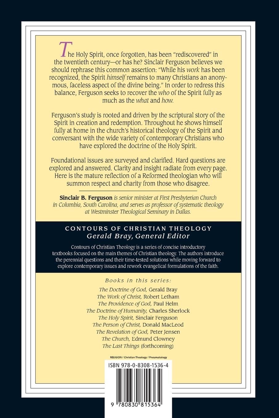 Rückseitencover The Holy Spirit