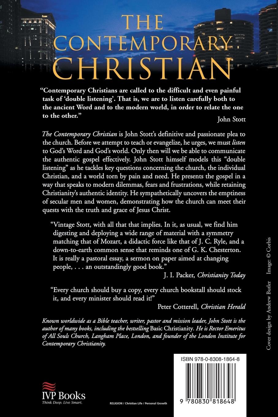 Rückseitencover The Contemporary Christian