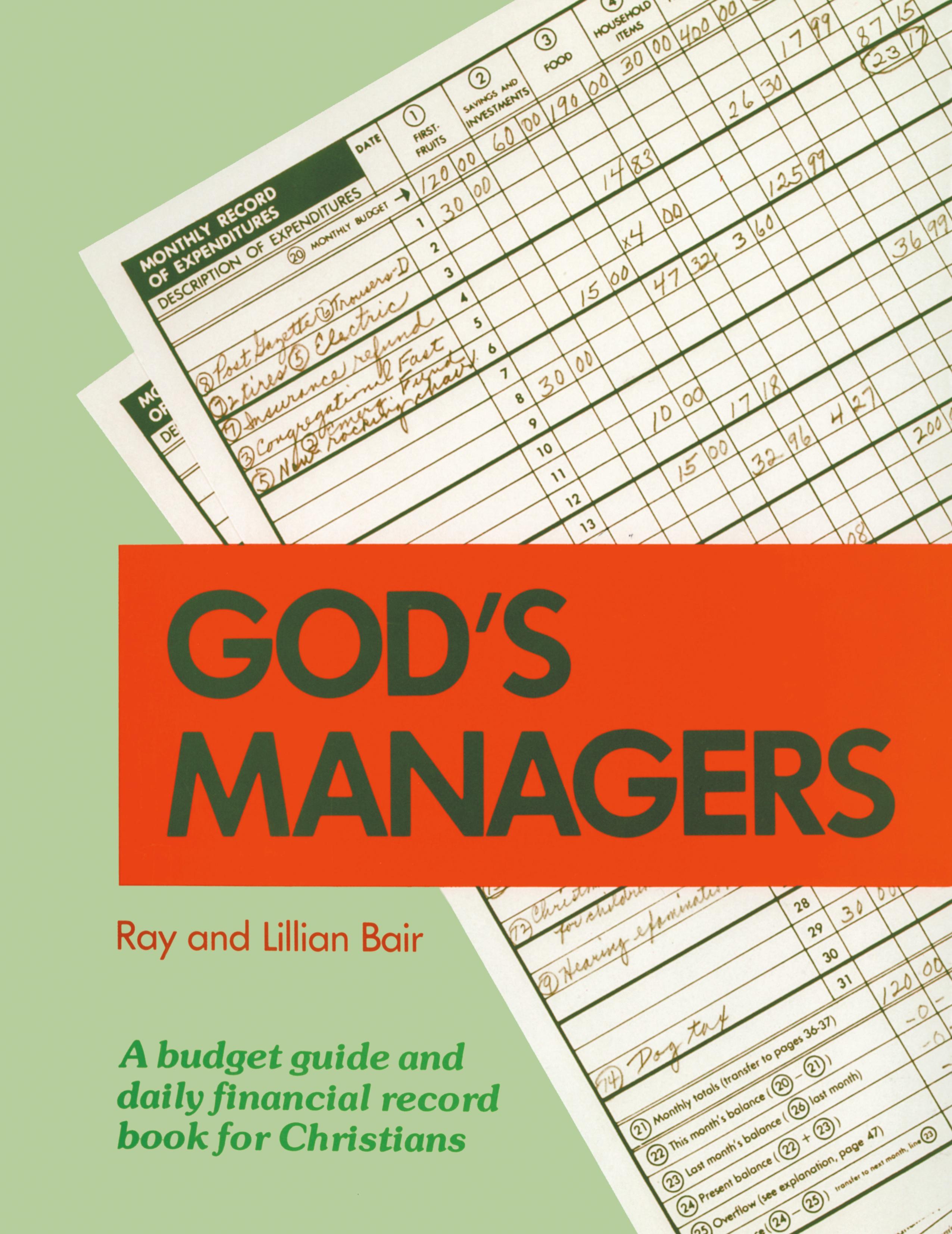 Vorderes Coverbild God's Managers