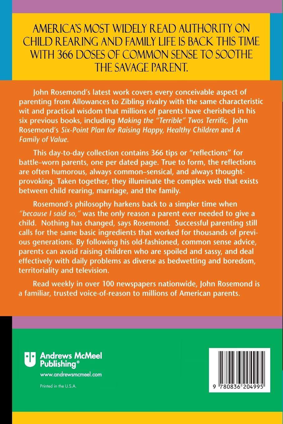 Rückseitencover Because I Said So!