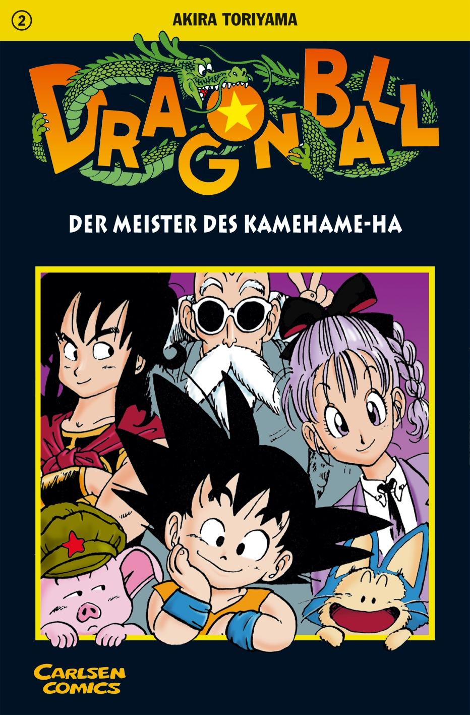 Vorderes Coverbild Dragon Ball 02. Der Meister des Kamehame-Ha