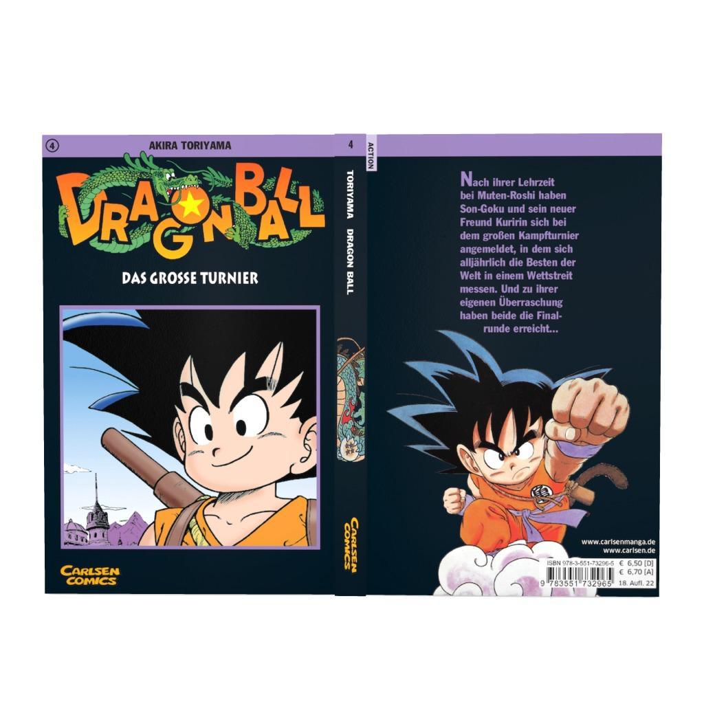 Beispielinhalt (Bild) Dragon Ball 04. Das große Turnier