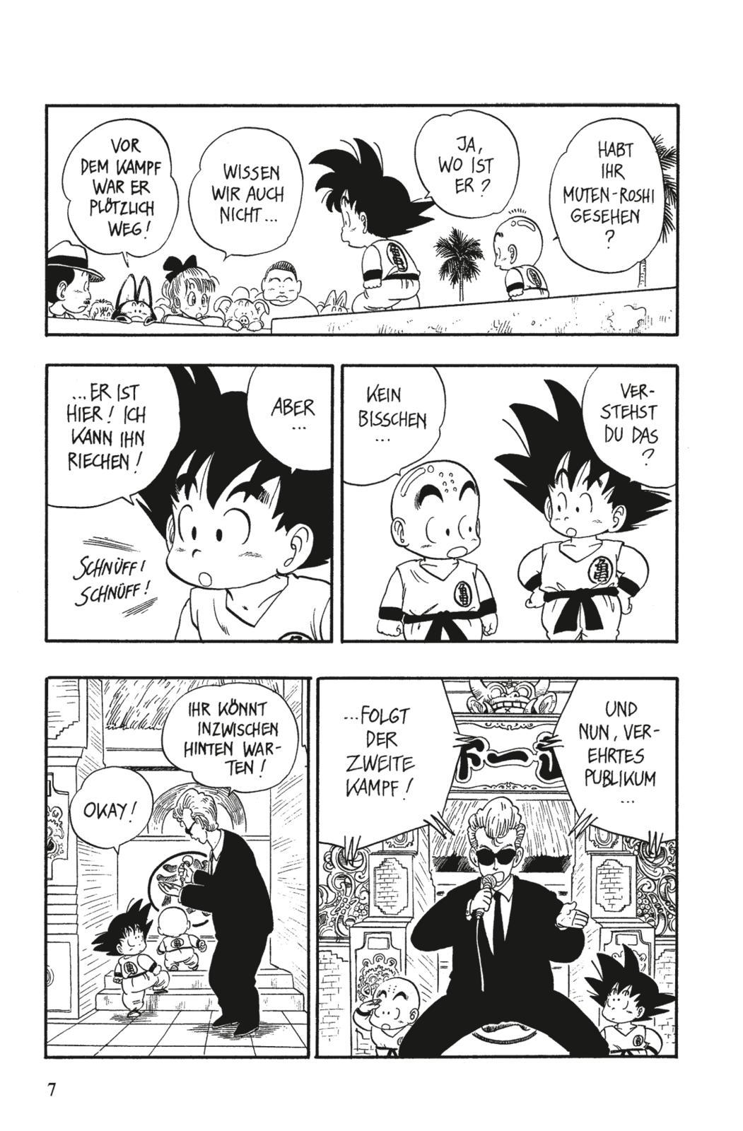Beispielinhalt (Bild) Dragon Ball 04. Das große Turnier