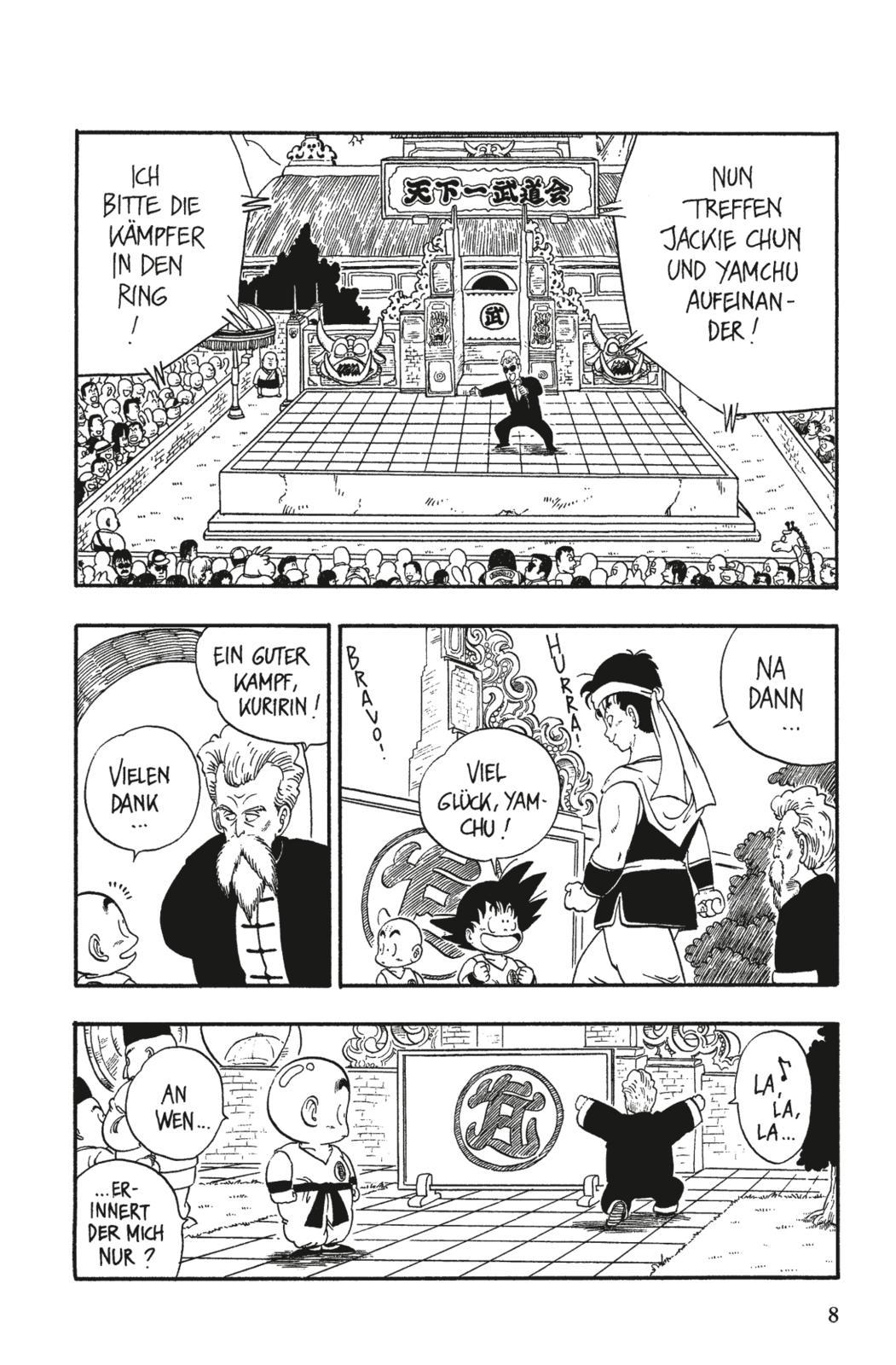 Beispielinhalt (Bild) Dragon Ball 04. Das große Turnier