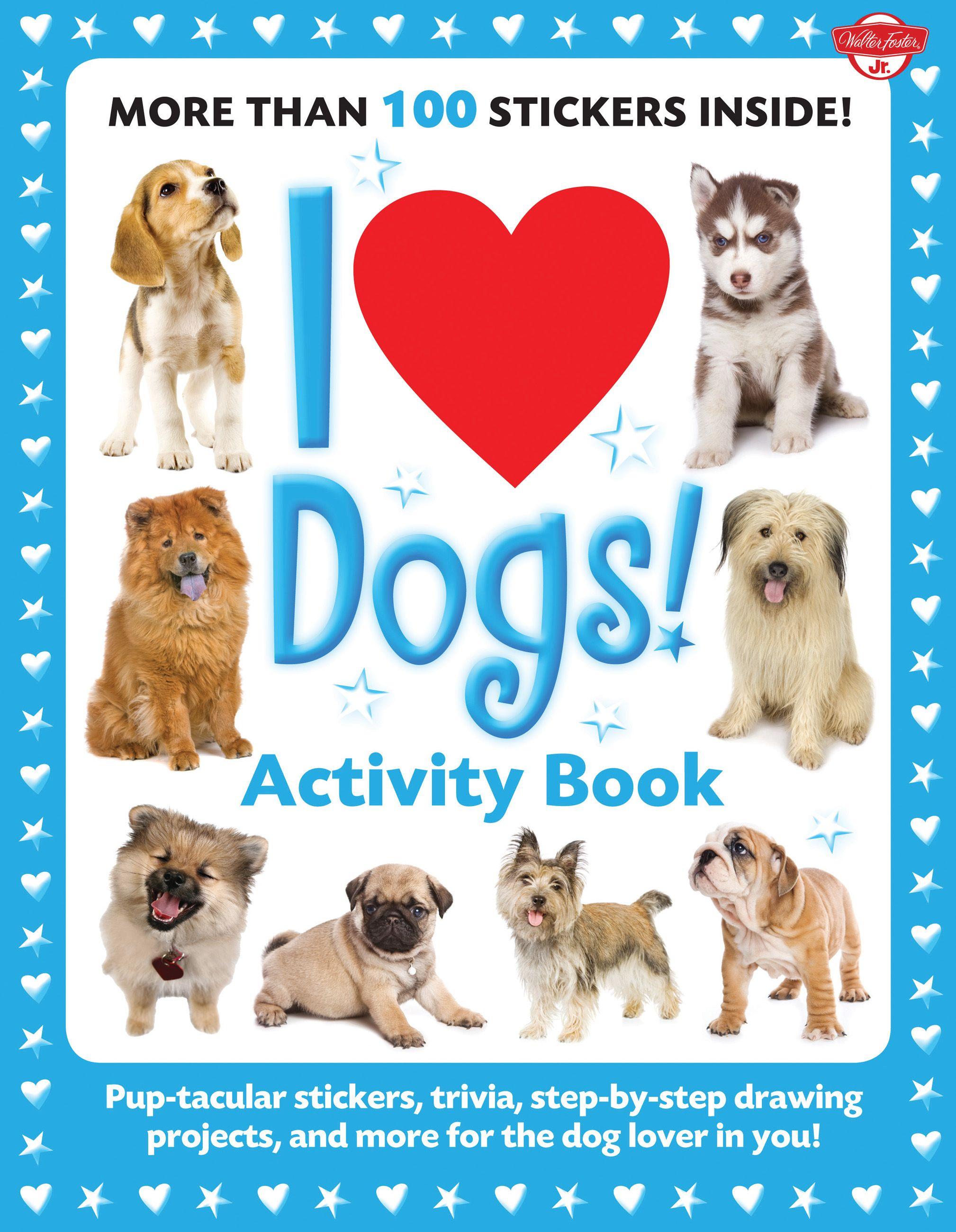 Vorderes Coverbild I Love Dogs! Activity Book