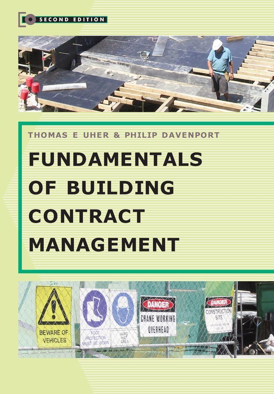 Vorderes Coverbild Fundamentals of Building Contract Management, 2nd Edition