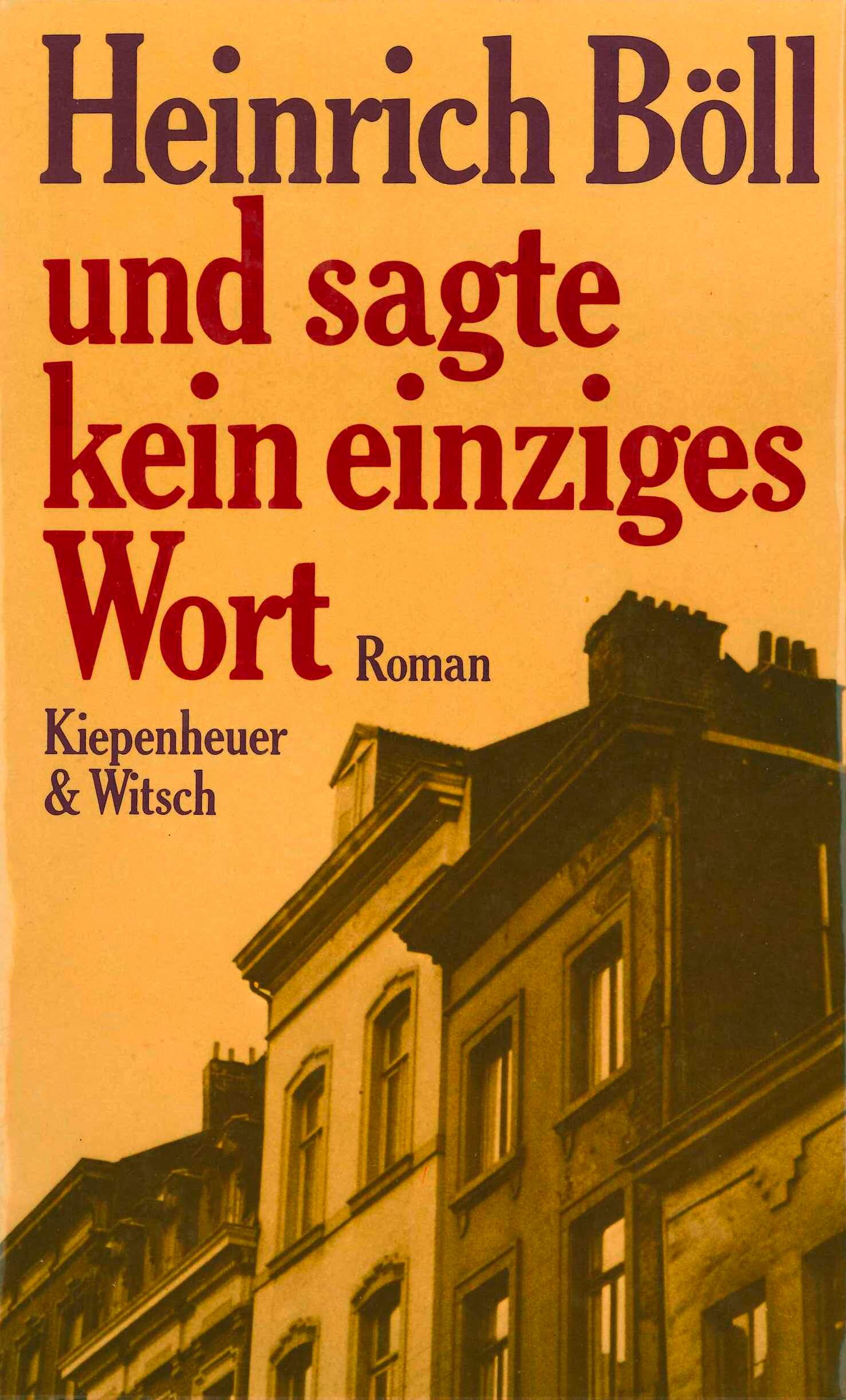 Vorderes Coverbild Und sagte kein einziges Wort