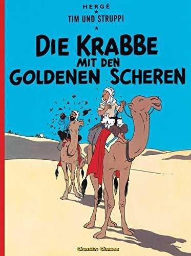Vorderes Coverbild Tim und Struppi 08. Die Krabbe mit den goldenen Scheren