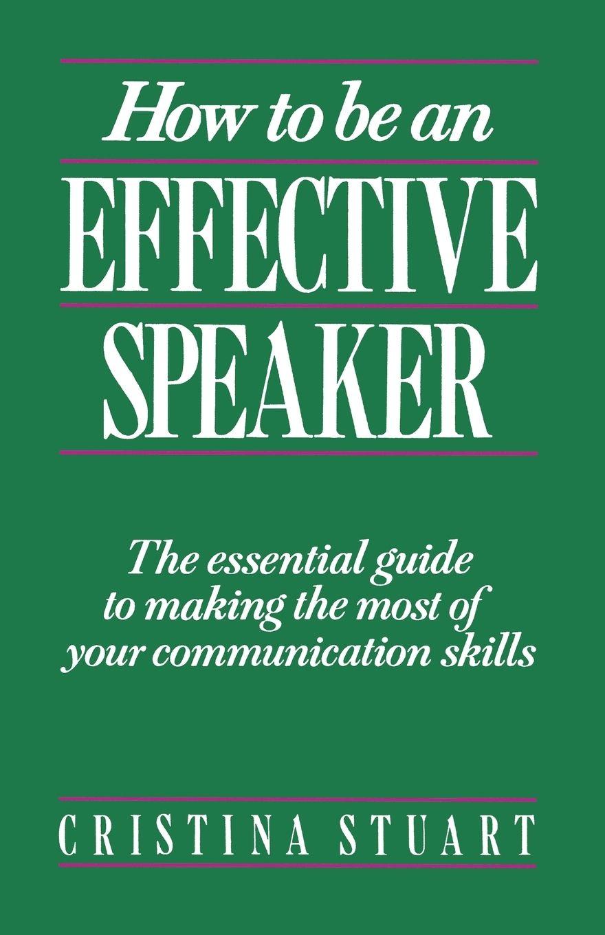 Vorderes Coverbild How to Be an Effective Speaker