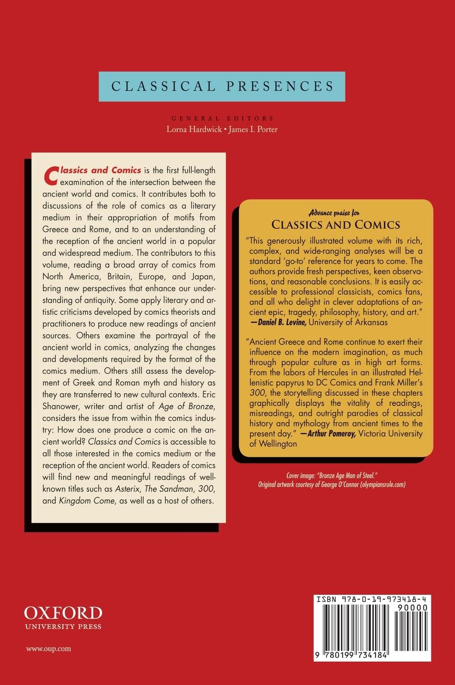 Rückseitencover Classics and Comics