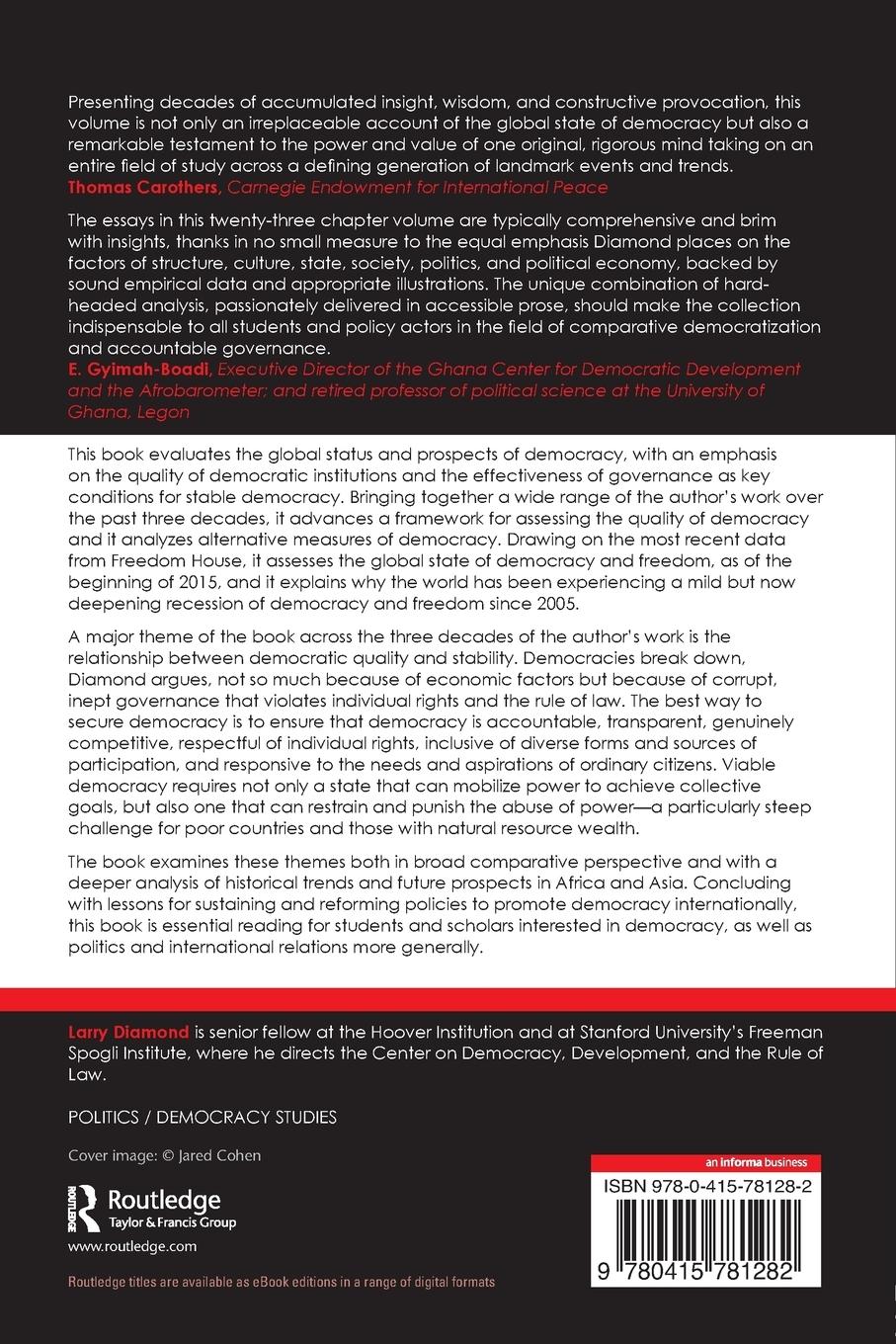 Rückseitencover In Search of Democracy