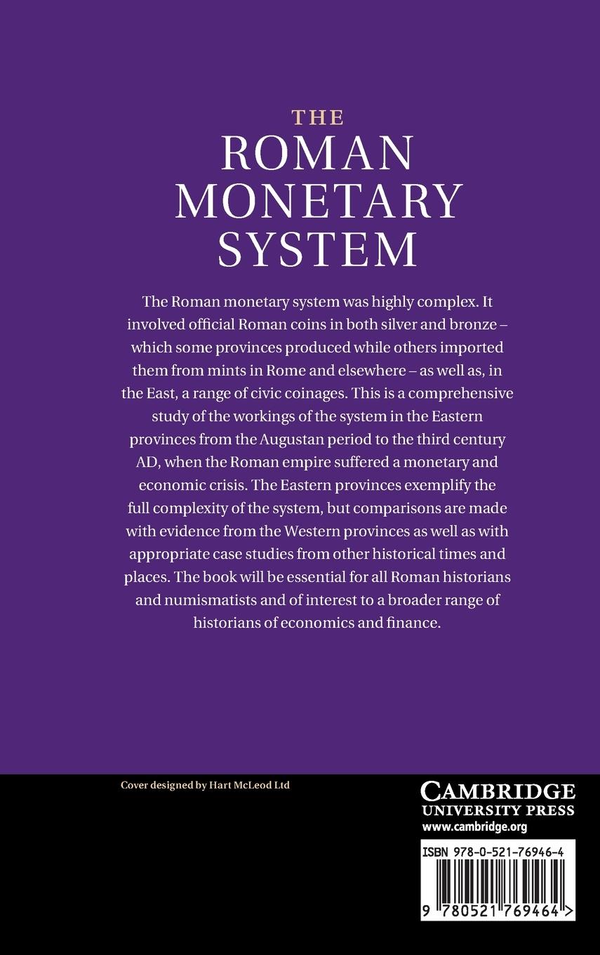 Rückseitencover The Roman Monetary System