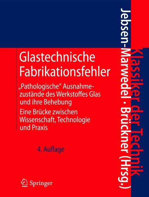 Vorderes Coverbild Glastechnische Fabrikationsfehler