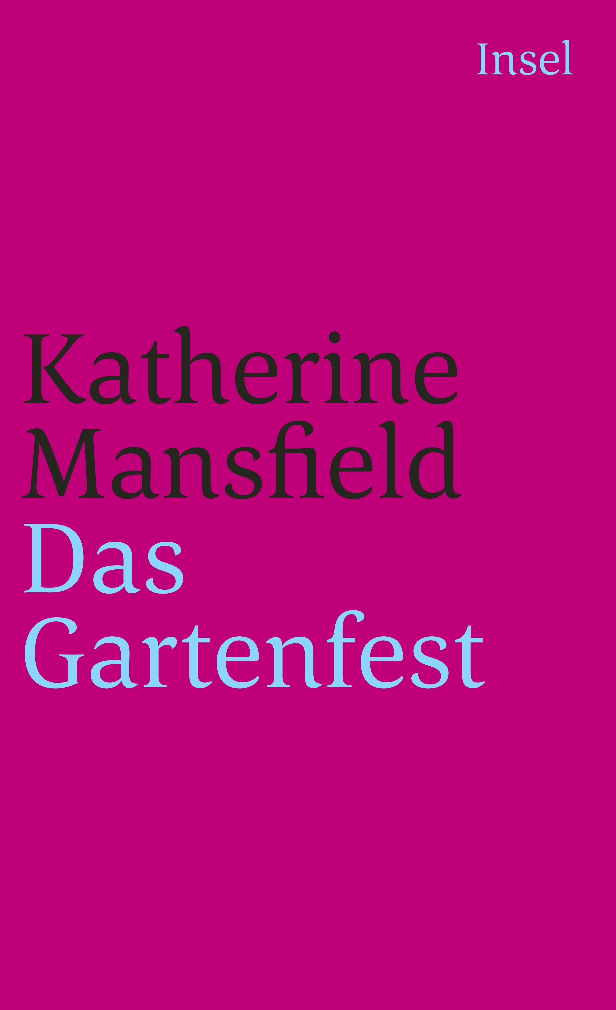 Vorderes Coverbild Das Gartenfest und andere Erzählungen