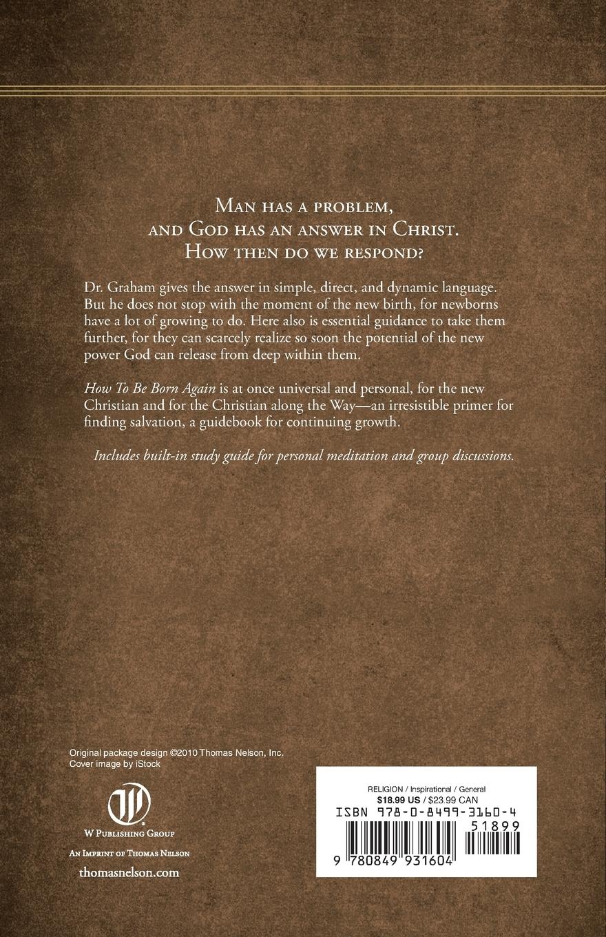 Rückseitencover The How to Be Born Again