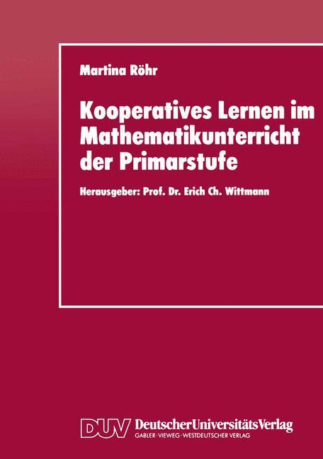 Vorderes Coverbild Kooperatives Lernen im Mathematikunterricht der Primarstufe