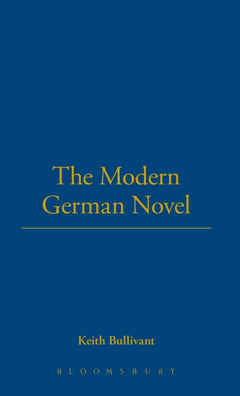 Vorderes Coverbild The Modern German Novel