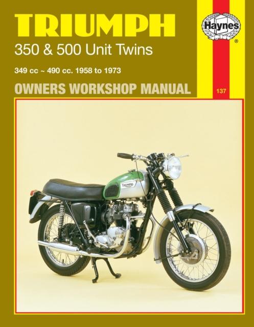 Vorderes Coverbild Triumph 350 & 500 Unit Twins (58 - 73)