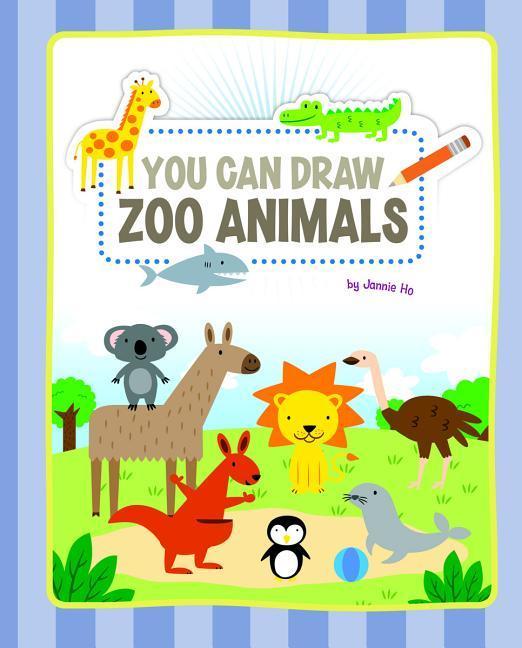 Vorderes Coverbild You Can Draw Zoo Animals