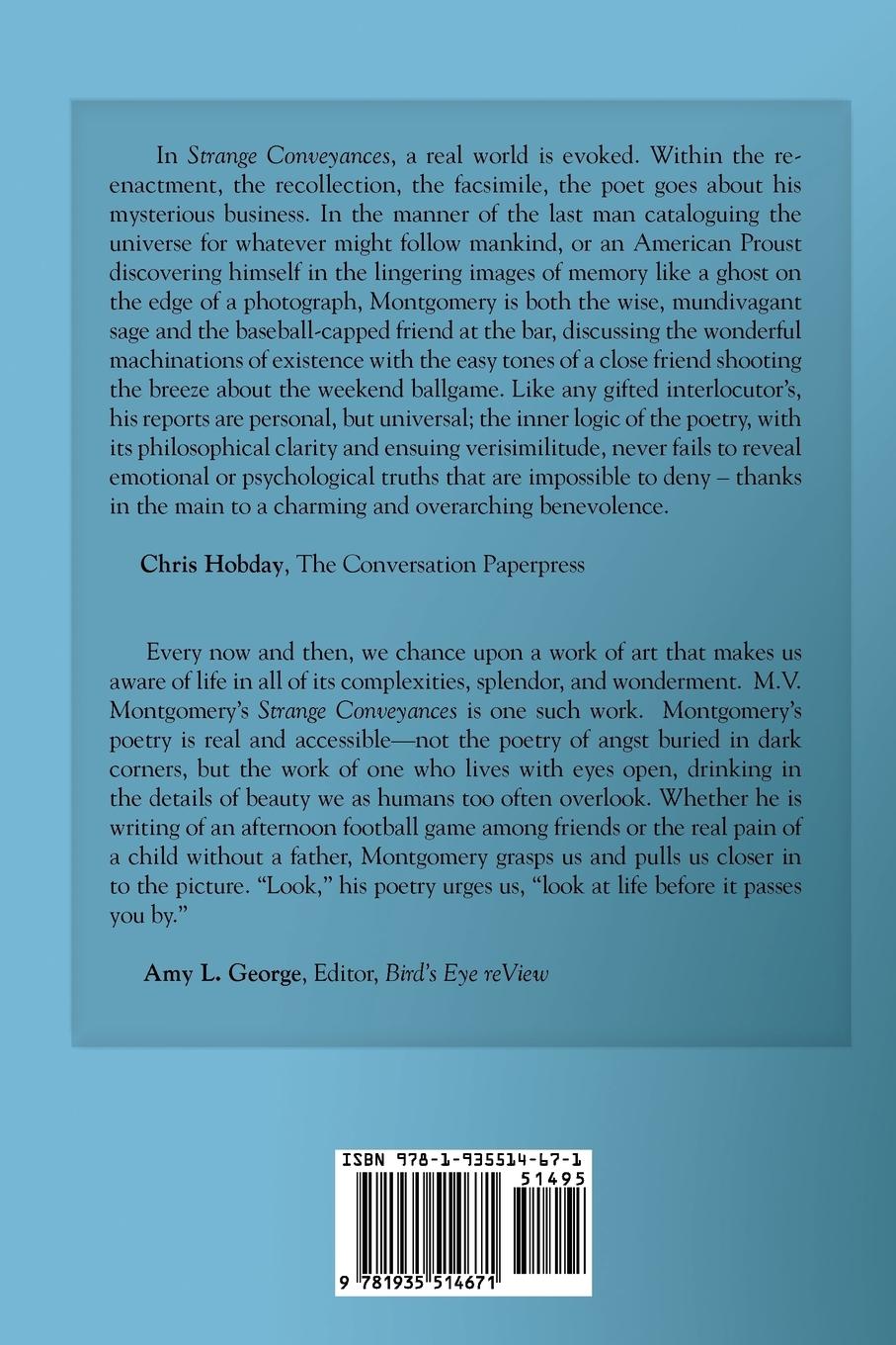 Rückseitencover Strange Conveyances