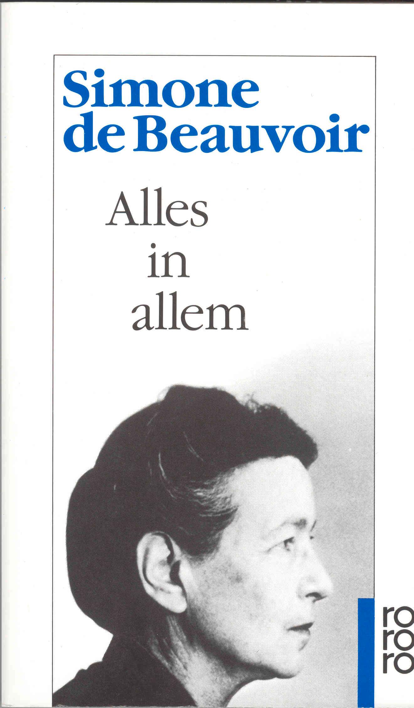 Vorderes Coverbild Alles in allem