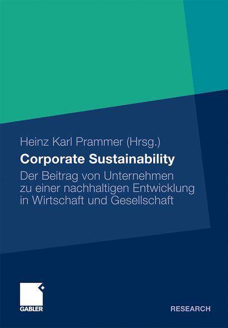 Vorderes Coverbild Corporate Sustainability